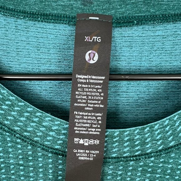 New Lululemon Metal Vent Tech Sleeveless Shirt Tank Top Workout Gym Athletic XL - Picture 7 of 13